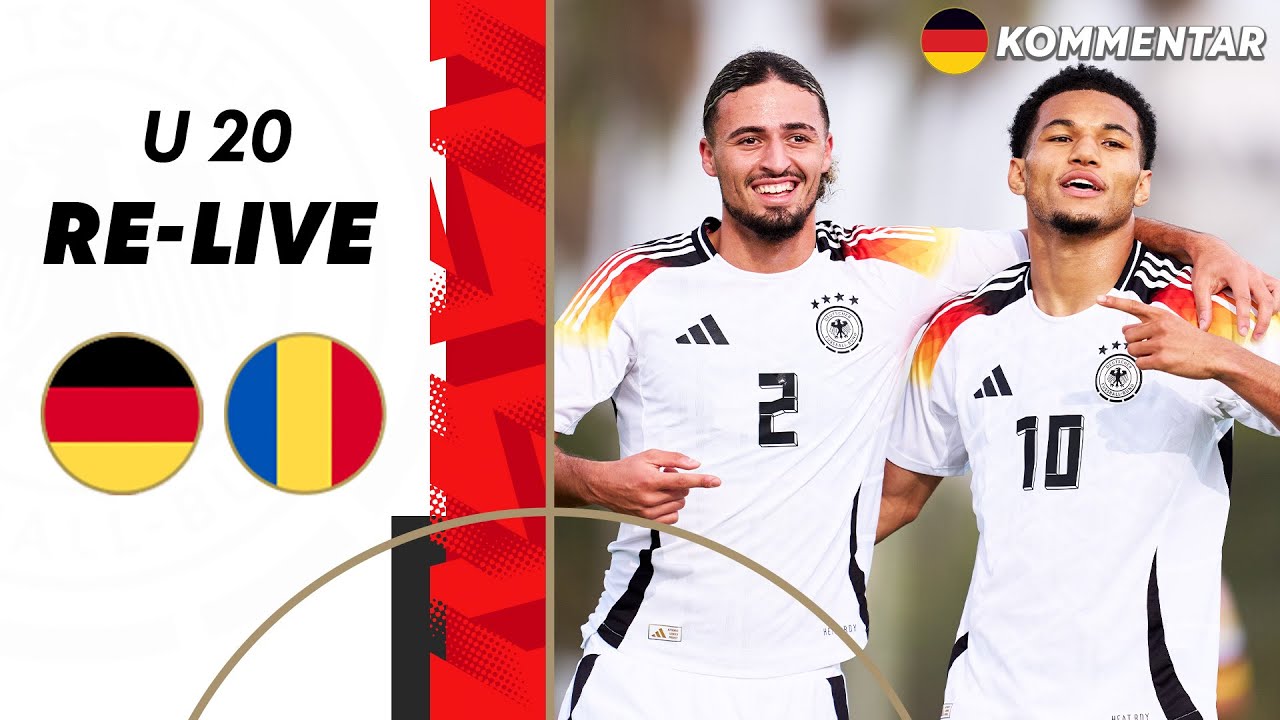 Paris Brunner Hattrick! | RE-LIVE | Deutschland - Rum&auml;nien | L&auml;nderspiel der U 20-Junioren