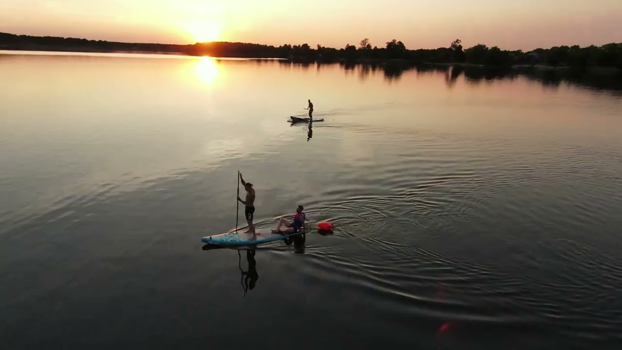 Golden Hour  - Jezioro Białe k. Gostynina Lipiec 2023 - 4K