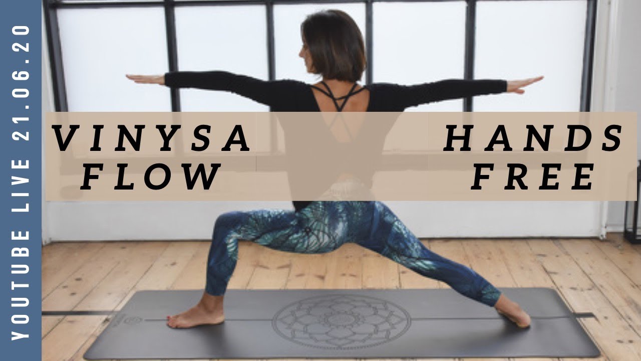 HANDS FREE Full yoga class - INTERMEDIATE
