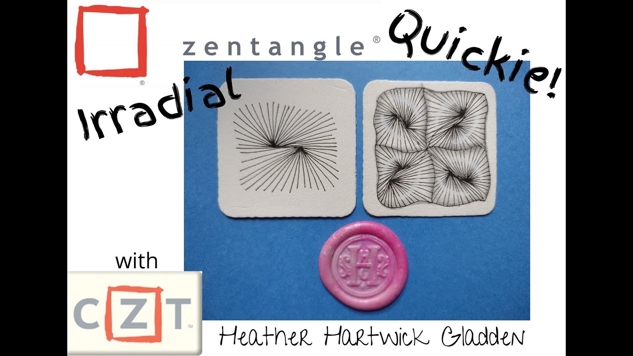 Irradial | Zentangle® Quickie