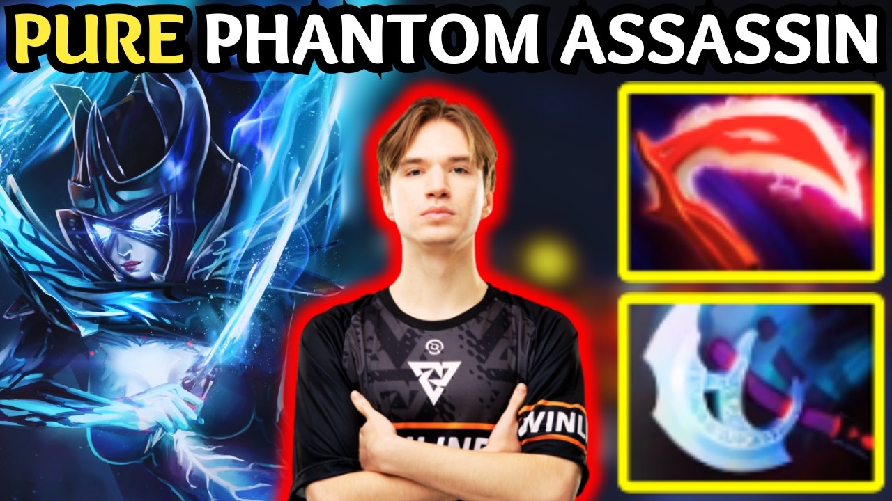 🔥 Pure PHANTOM ASSASSIN Carry &mdash; Coup de Grace MASTERCLASS 🔥 Dota 2 Gameplay