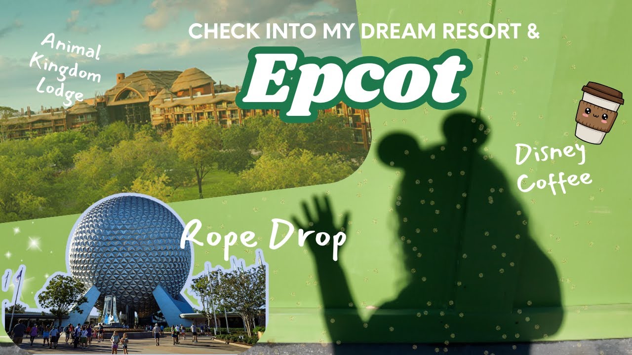 Animal Kingdom Lodge Dream Stay & Relaxing EPCOT Day 🦒🌐 | Cosy Disney Vlog ☕