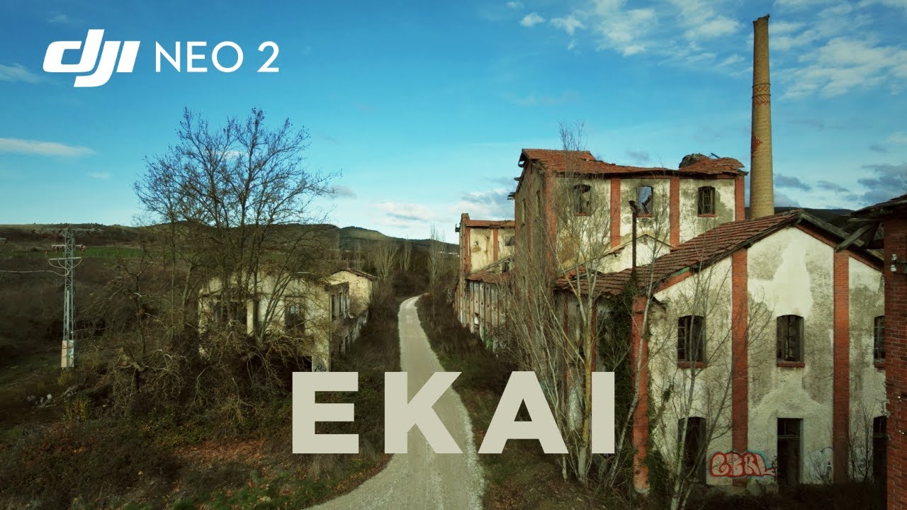 Un lugar detenido en el tiempo: el aserradero abandonado de Ekai | DJI NEO 2