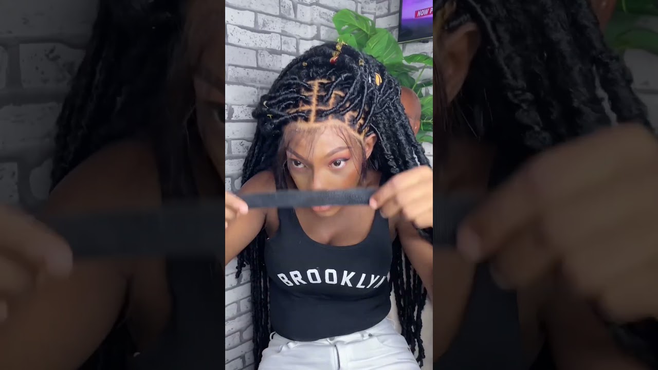 How to install faux locs wig by ronnieluxebeauty wigs