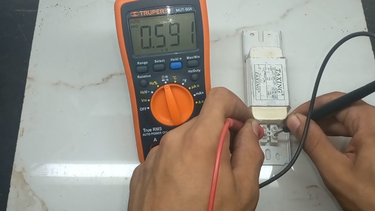 Como provar balasto para tubos fluorescentes