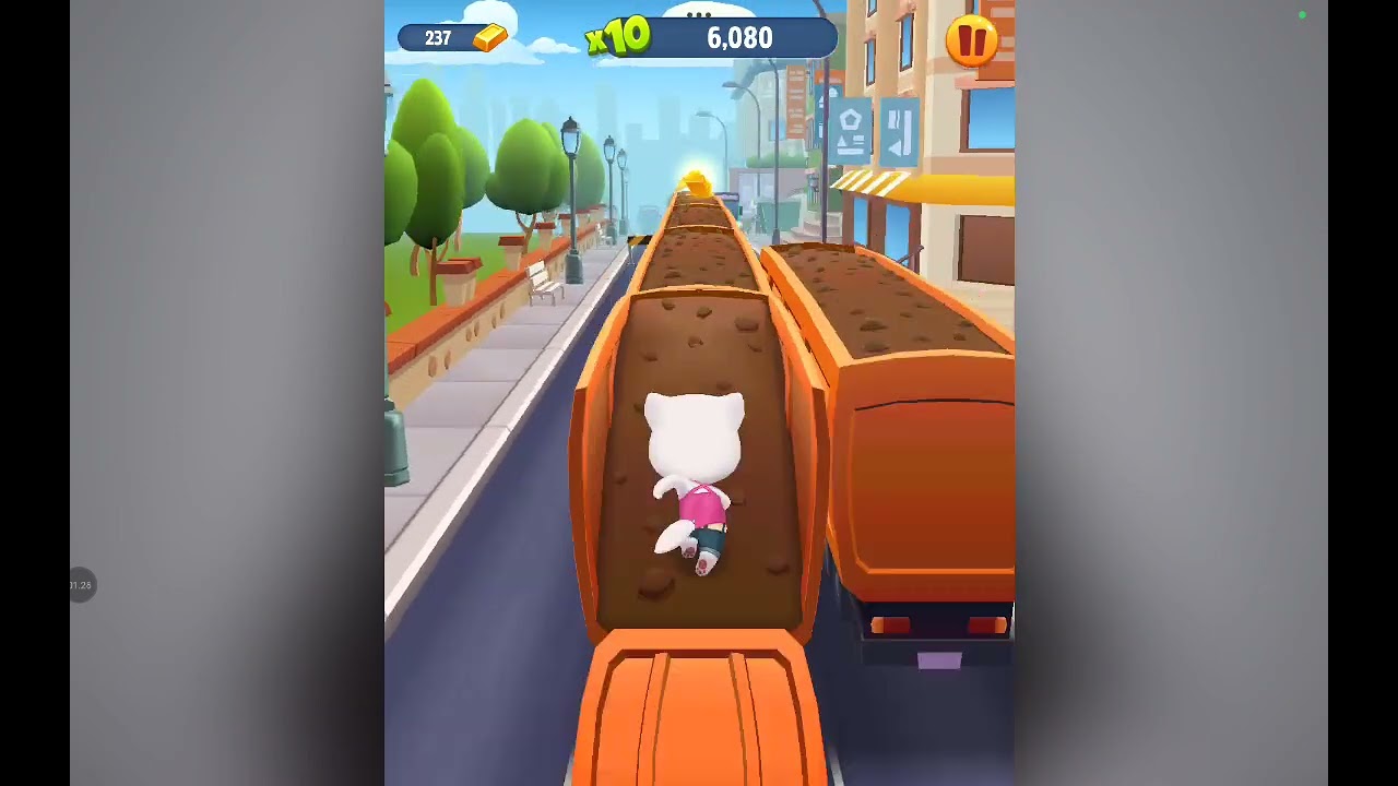 Kinan lagi lari