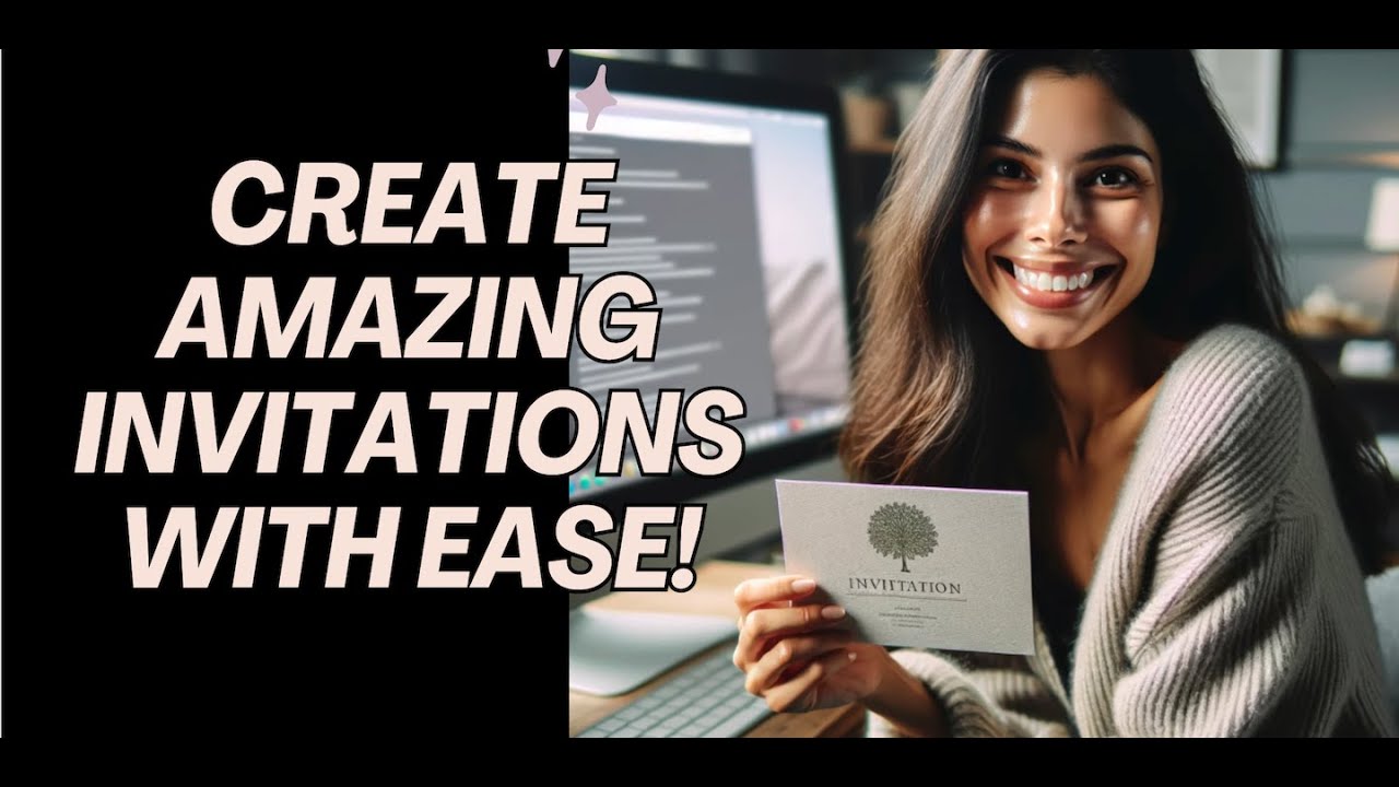 How to Make Beautiful Invitations on Canva for Free!