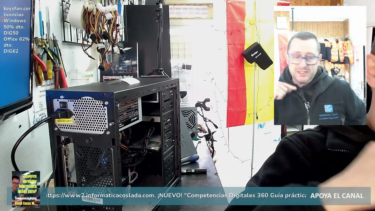 🔴 🖥️ Un PC de sobremesa sin señal de vídeo, ¿te atreves a REPARARLO?