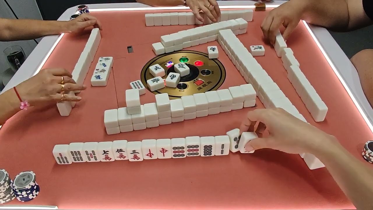 Singapore Mahjong Pov Xiang Part1 with chip leader 21th August 