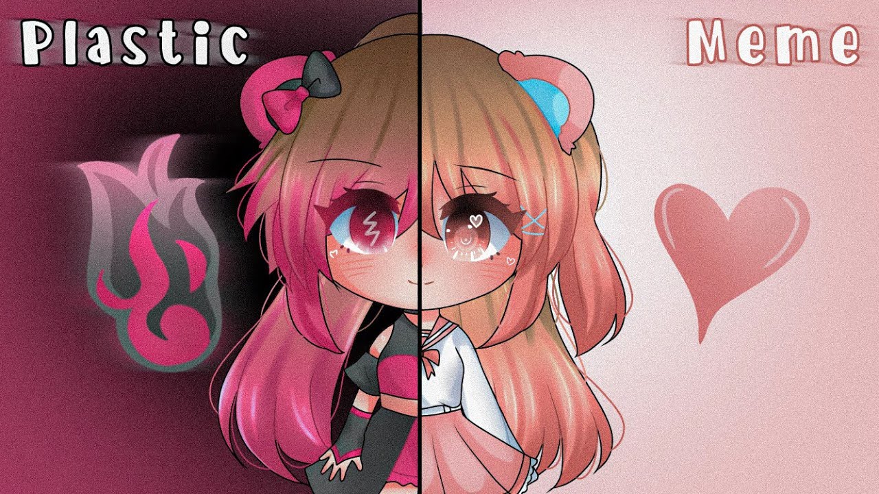 plastic meme || remake || gacha life || blood & flash warning