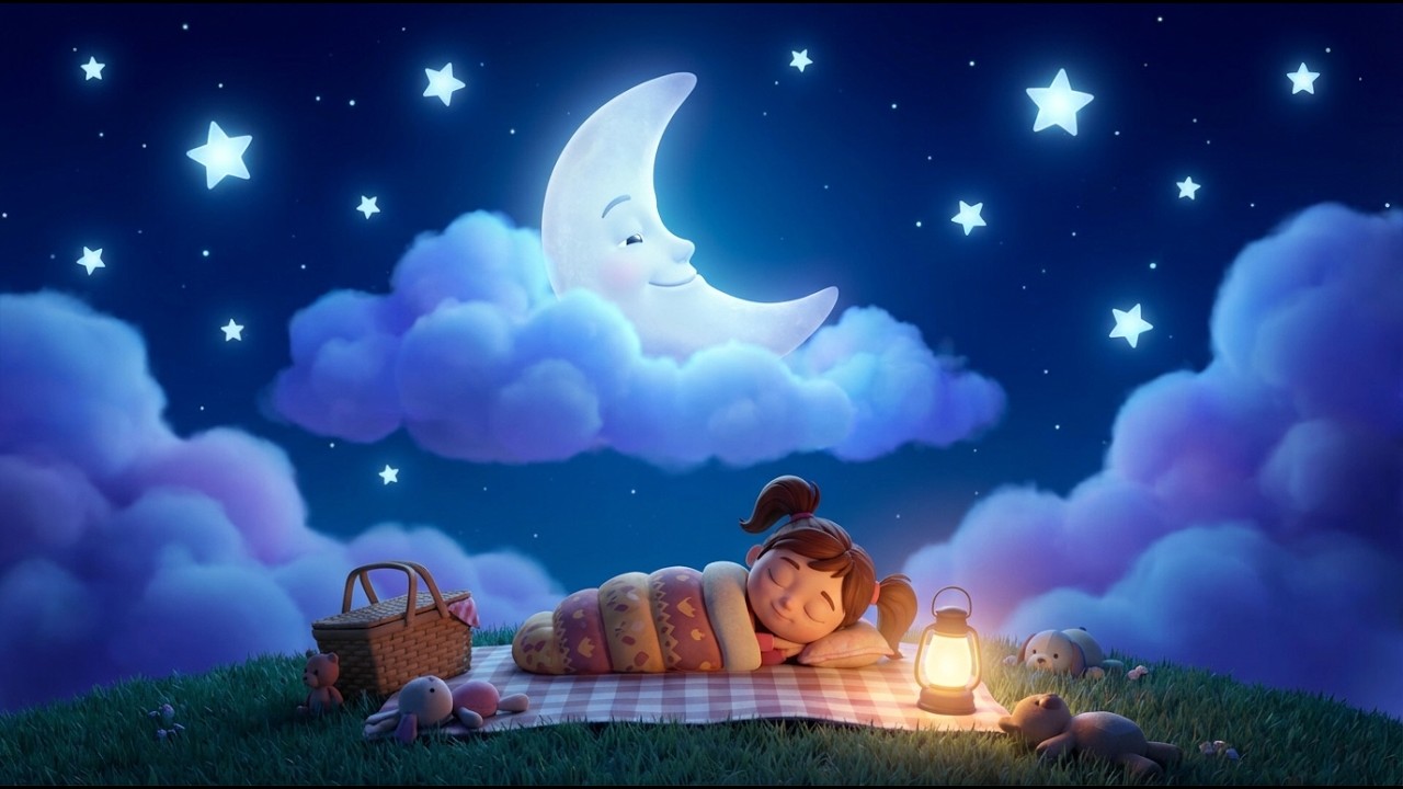 🌙✨ The Moon’s Midnight Picnic | Magical Bedtime Story for Kids 🌟📖