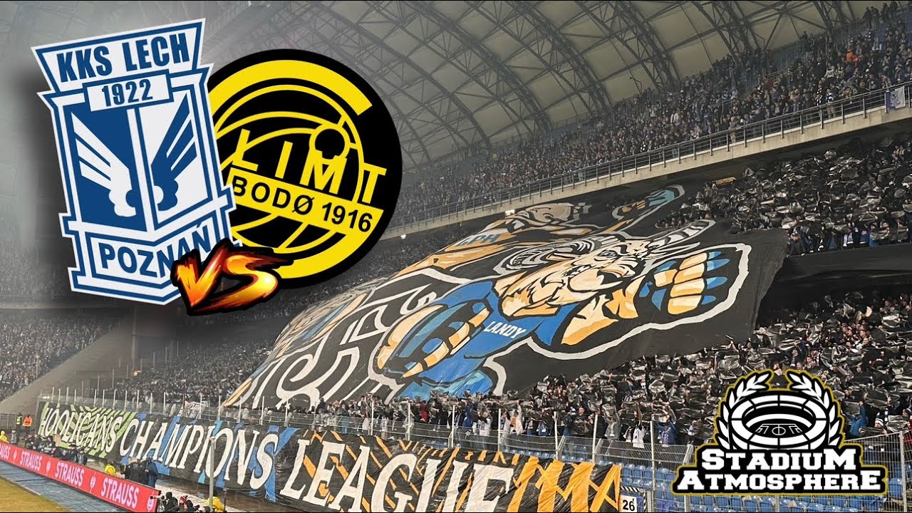 Atmosfera KKS Lech Poznań - FK Bodø/Glimt. LIGA konferencji Europy. (23/02/23)