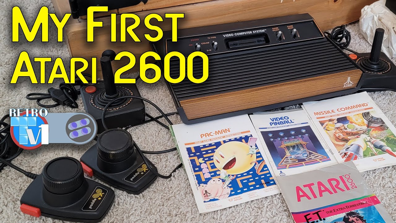 Настройка моей первой видеокомпьютерной системы Atari 2600 — игровой процесс и многое другое!!