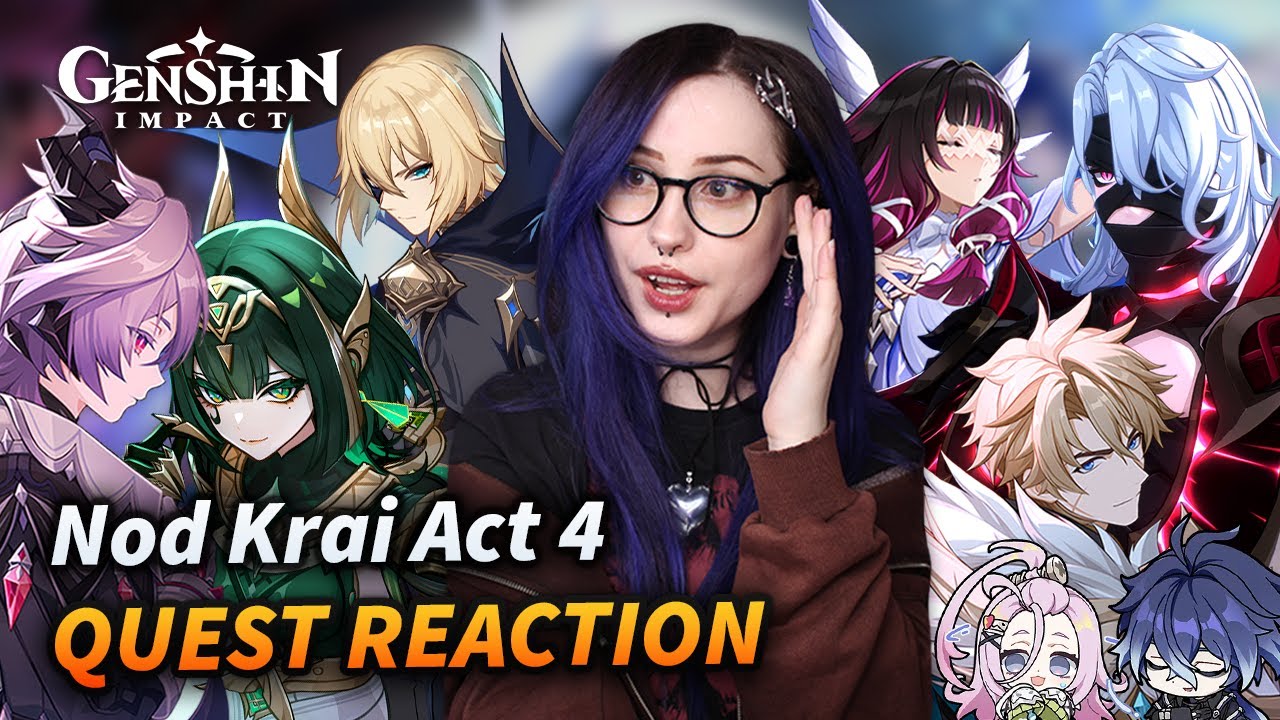 Miliastra Wonderland! Nod Krai Archon Quest Act 4 REACTION | Genshin Impact Luna 2