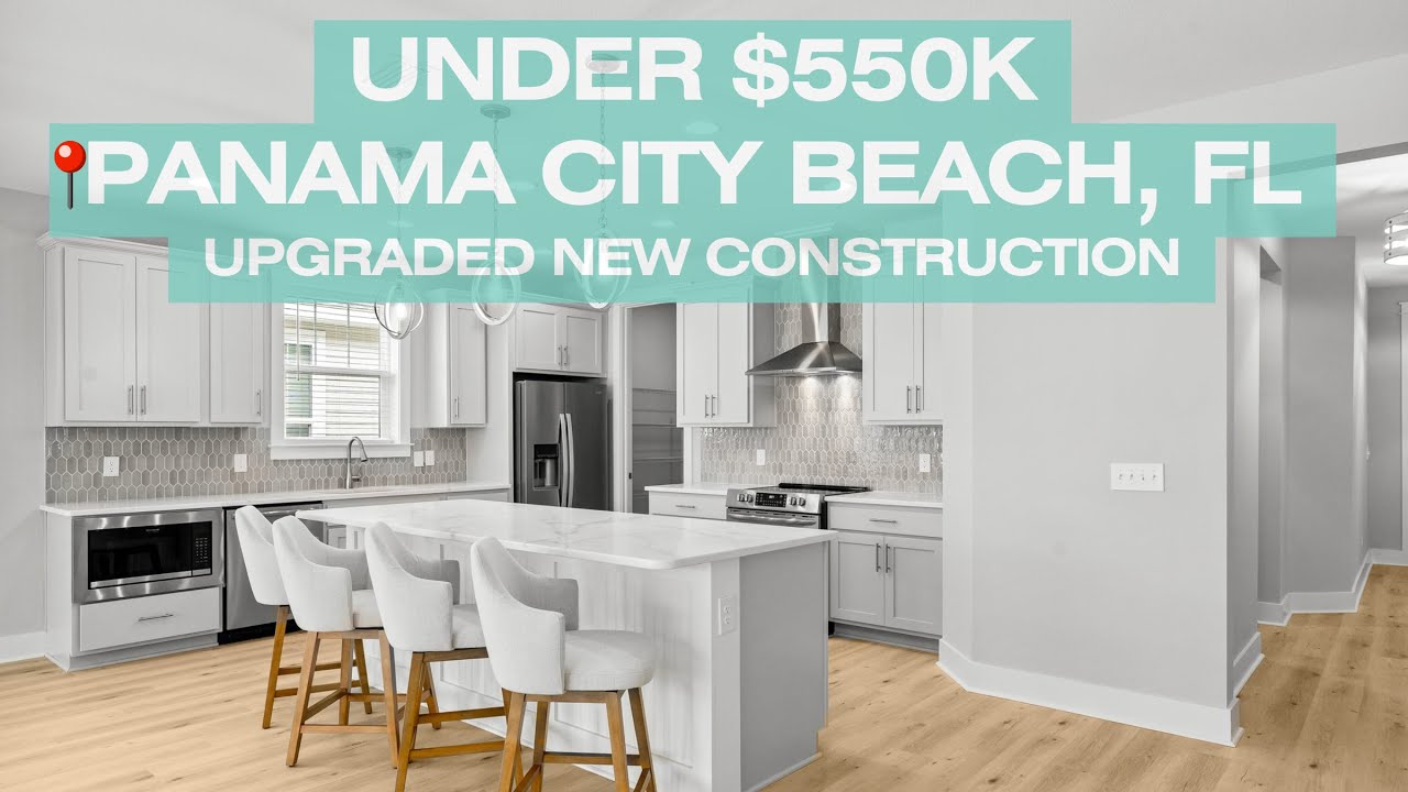 1083 Harrison Bayou Dr. - Upgraded  New Construction in Panama City Beach, FL under $550K
