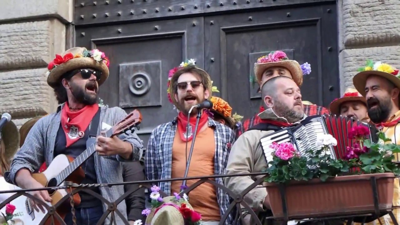 Canti popolari maremmani - I Briganti di Maremma  al Canta Fiora 2018 - Santa Fiora (GR)