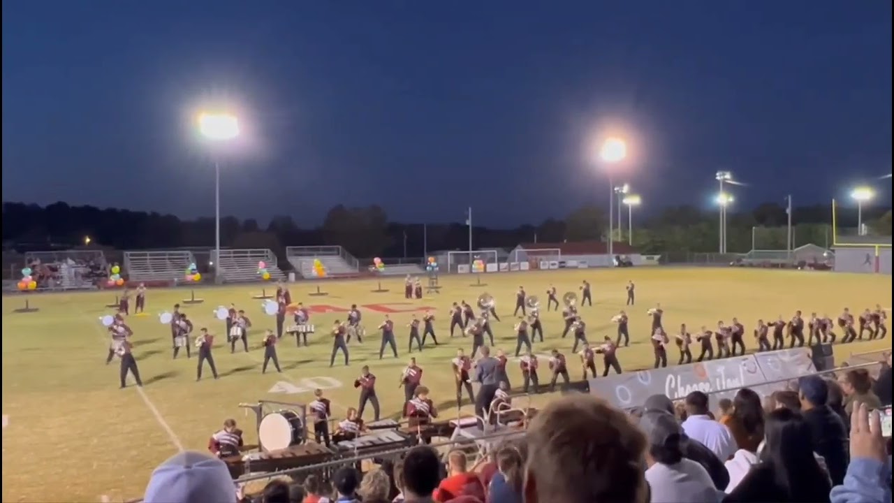 West Creek High School Marching Band competition @ Montgomery Central (08/01)