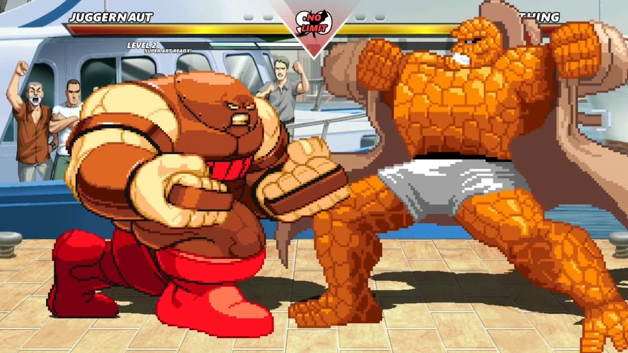 JUGGERNAUT vs THE THING - Highest Level Incredible Epic Fight!