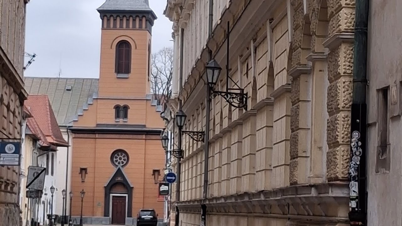 Недільний ранок в Кошице/ вулички старого міста/Sunday morning in Kosice/streets of the old town 