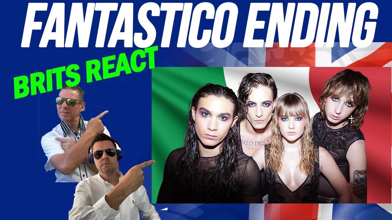 Maneskin - La Paura Del Buio - Fear of the Dark  LIVE (BRITS REACTION!!!) Radio Italia Version