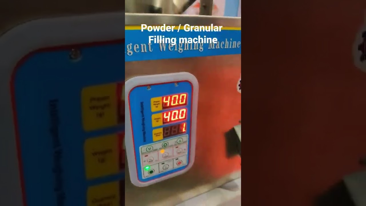 Powder Filling Machine, Low cost filling machine, Intelligent weighing filler, Granular filler