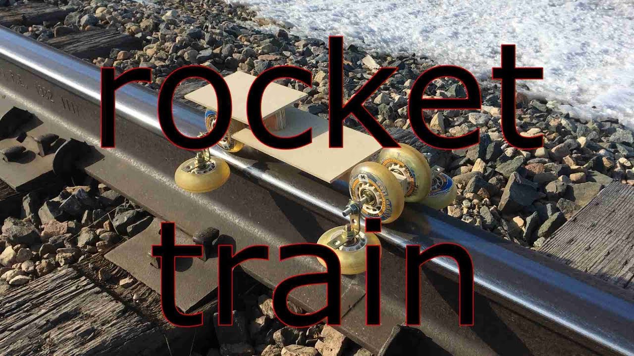 Rocket powered train sneak peak