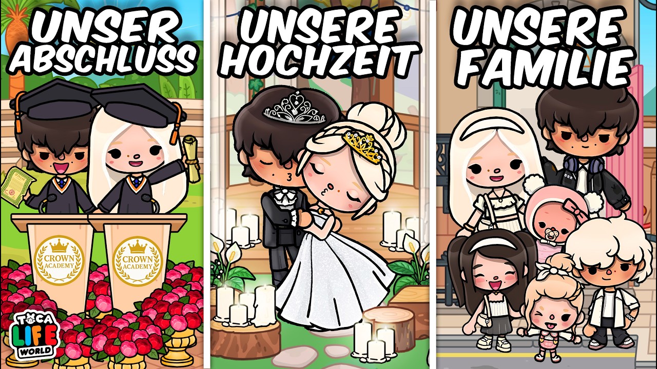 💖 UNSER HAPPY END! DAS M&Auml;DCHEN & DER BAD BOY 💘 TEIL 9 👑 ROMANTISCHE LIEBES GESCHICHTE DEUTSCH
