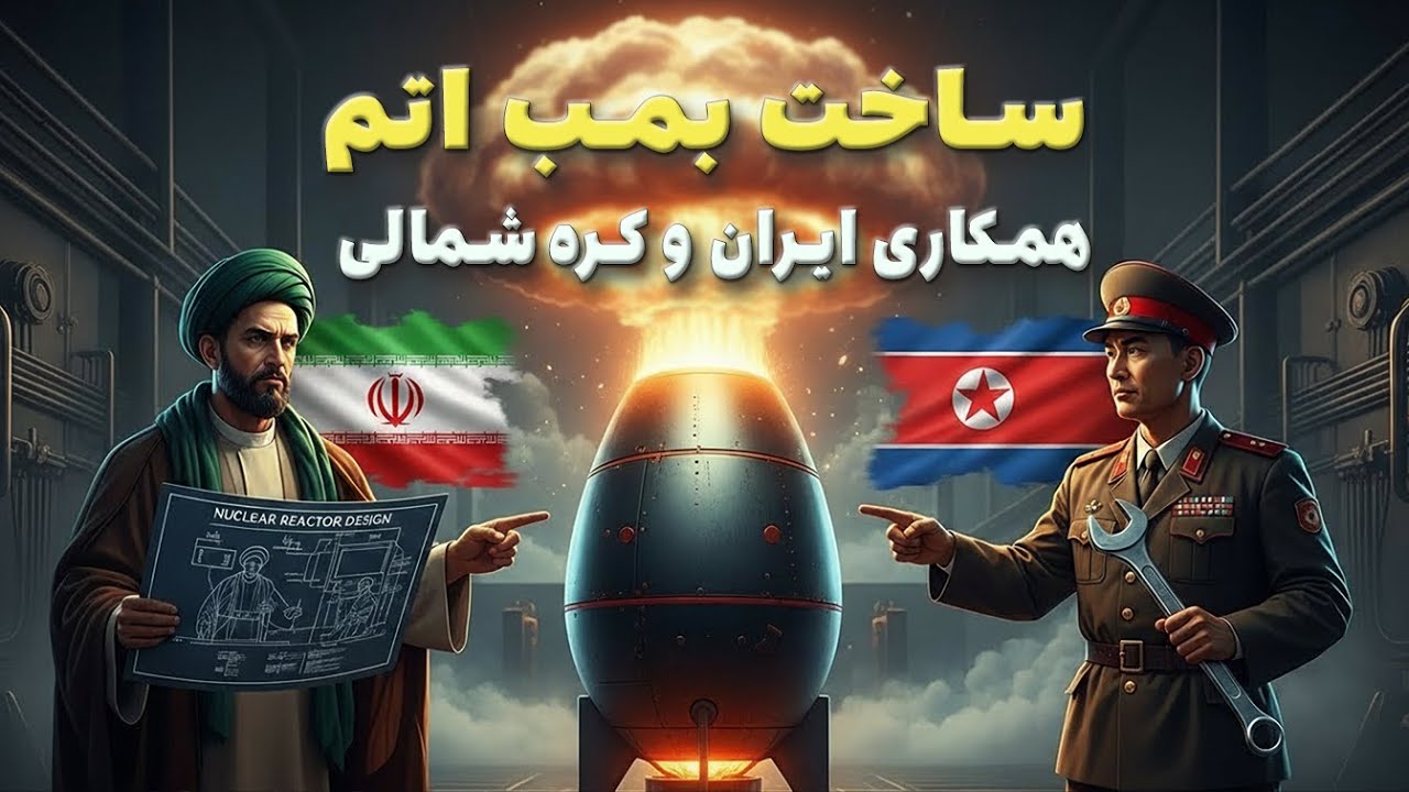 همکاری ایران و کره شمالی برای ساخت کلاهک بمب اتم