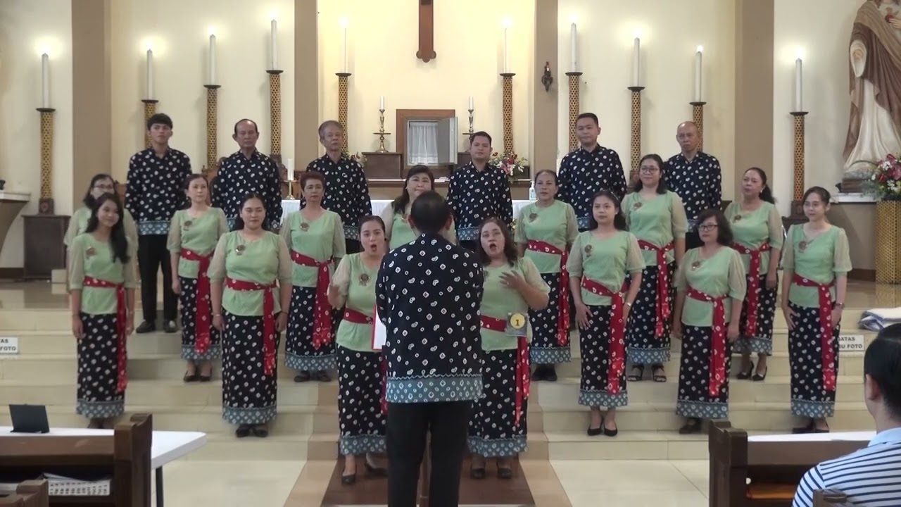 Lomba Paduan Suara - Stasi St. Yoseph ( Dringu ) Paroki Maria Bunda Karmel Probolinggo