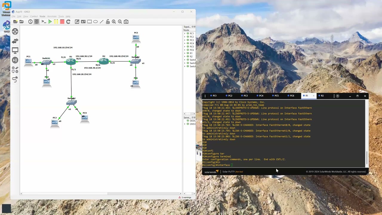 Default Route Lab Part-1