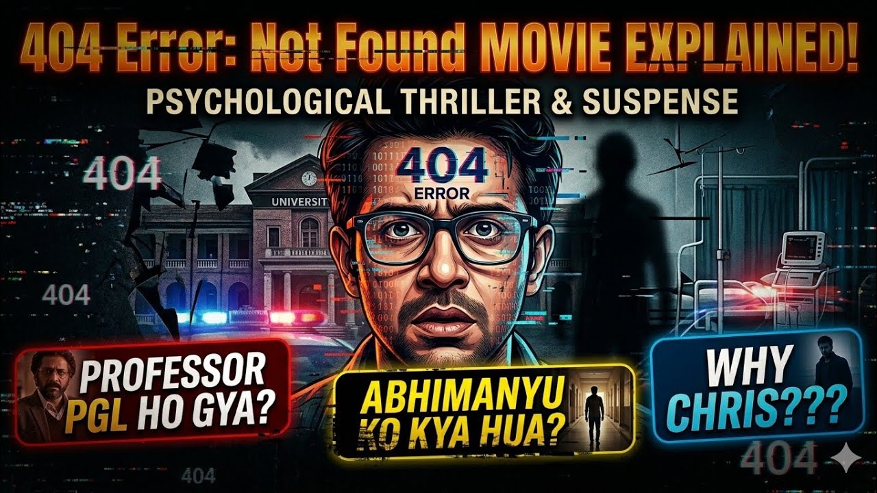404 Error Not Found Ending Explained | 404 Error Not Found Movie Explained