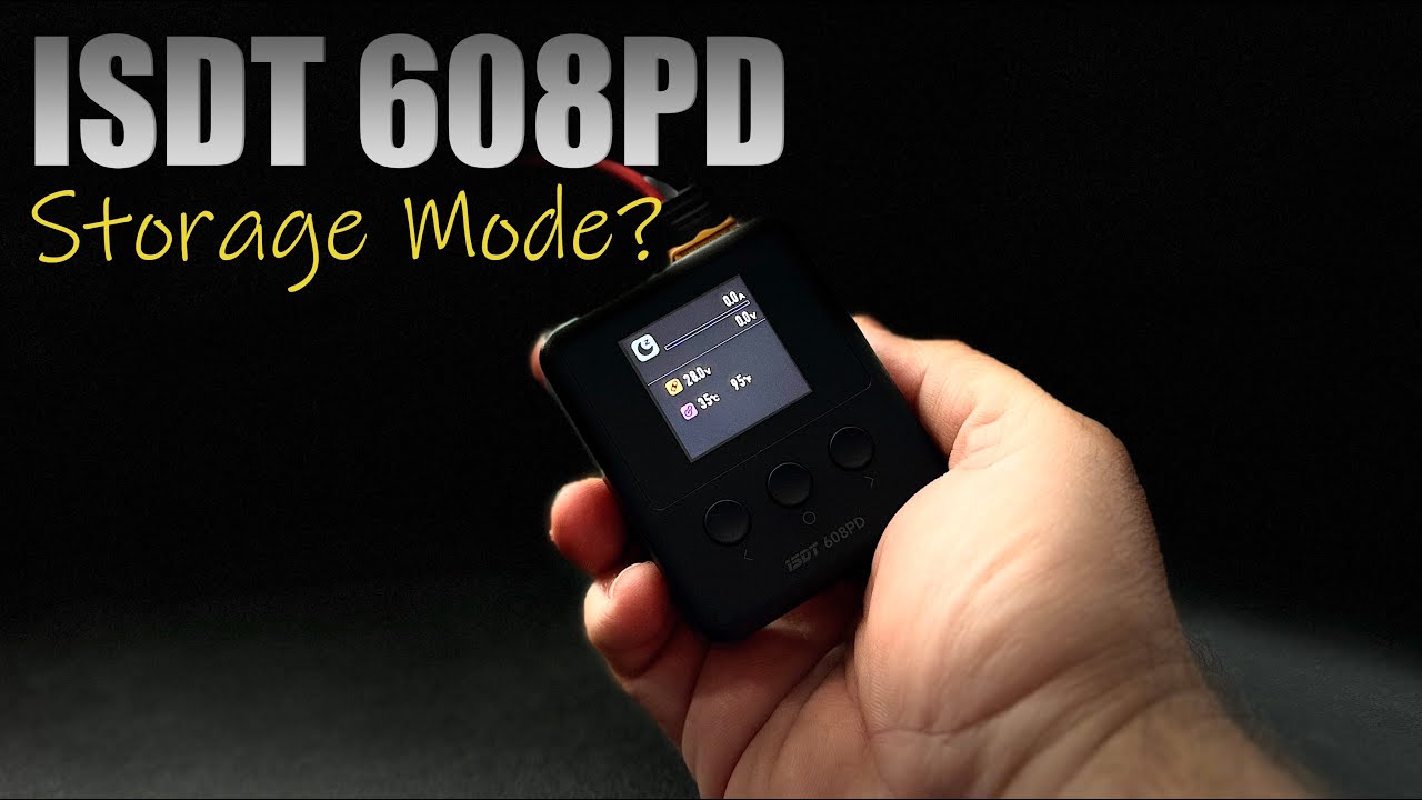 Обновление прошивки ISDT 608PD • Опция сохранения напряжения