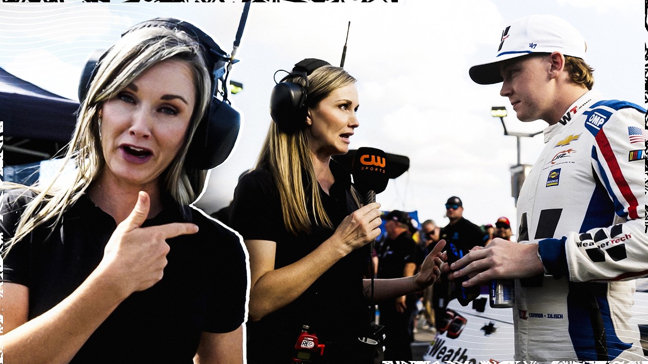 Inside the Life of a Pit Reporter (Prep, Pressure & Race Day) | NASCAR