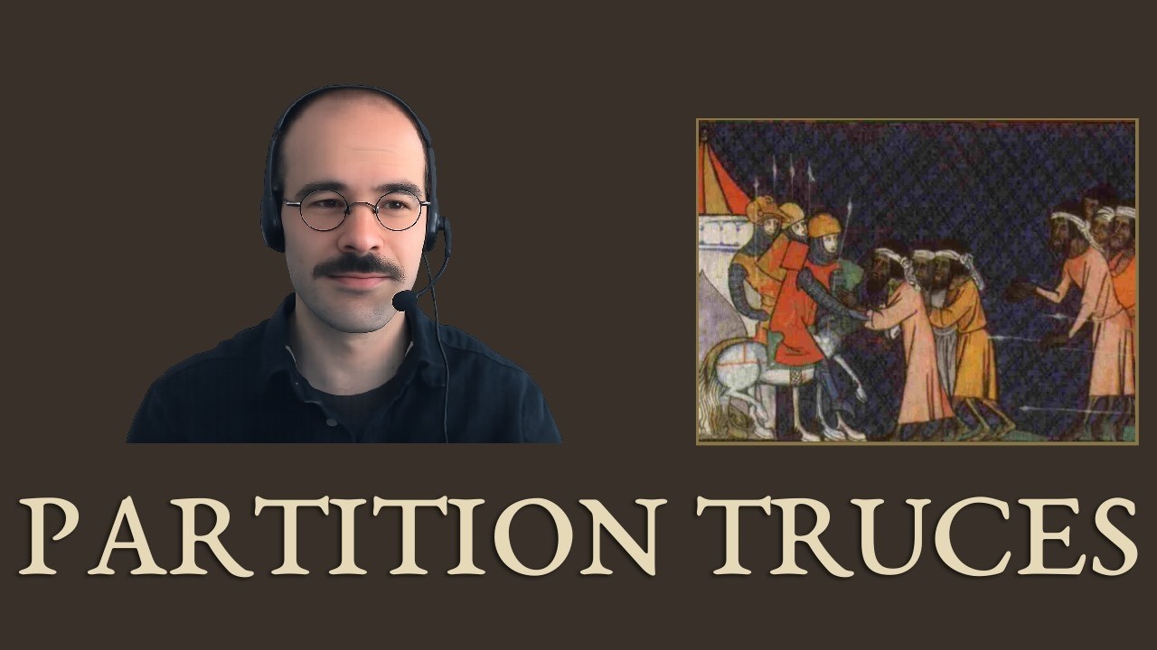 Partition Truces in the Crusading Period