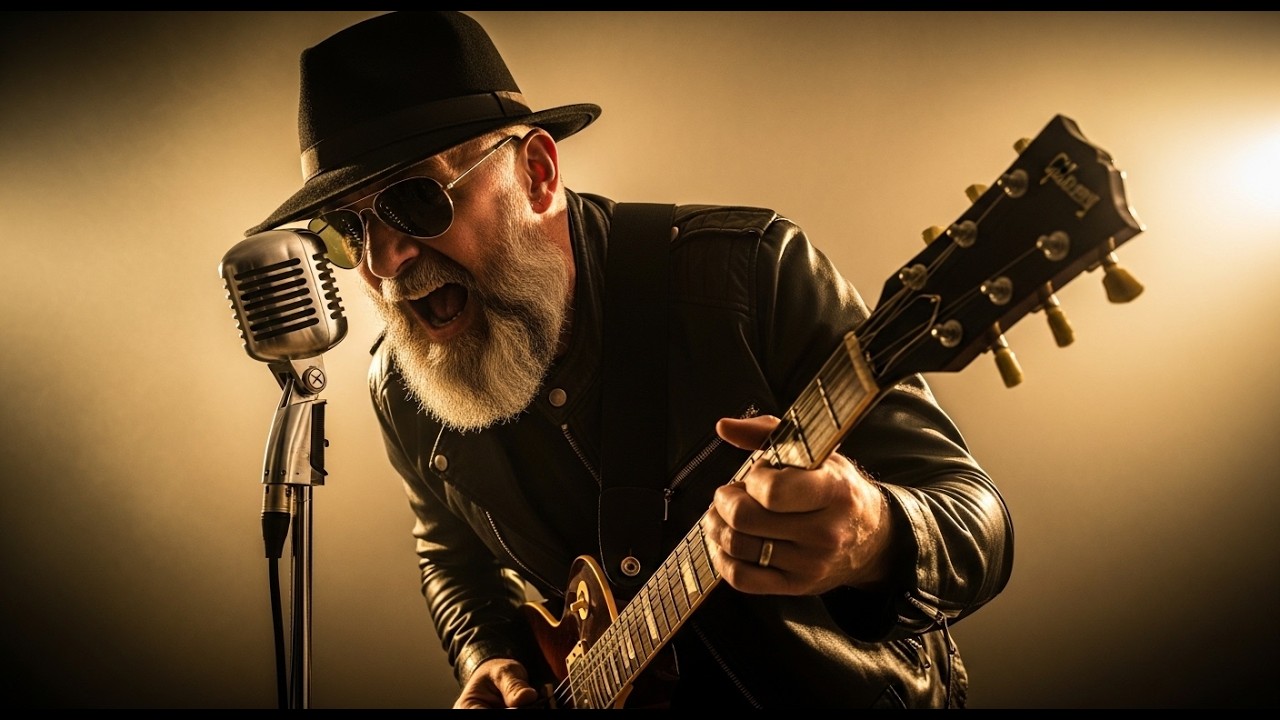 Led Zeppelin, Jimi Hendrix, ZZ Top, Deep Purple 🔥 Classic Blues Rock Guitar Riffs & Raspy Vocals 🎸