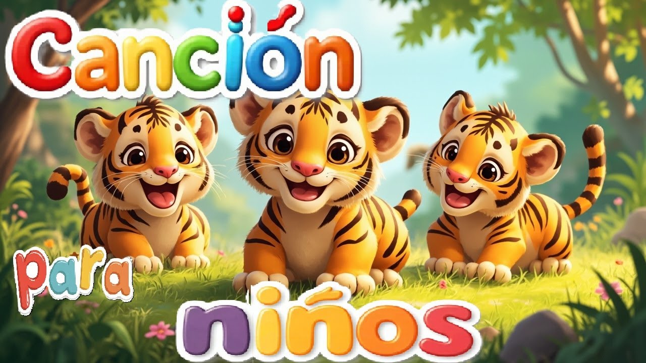 Canci&oacute;n sobre el Tigrecito🎶Canciones para ni&ntilde;os 🎶👧🧒#CancionesParaNi&ntilde;os #CancionesInfantiles 🎶