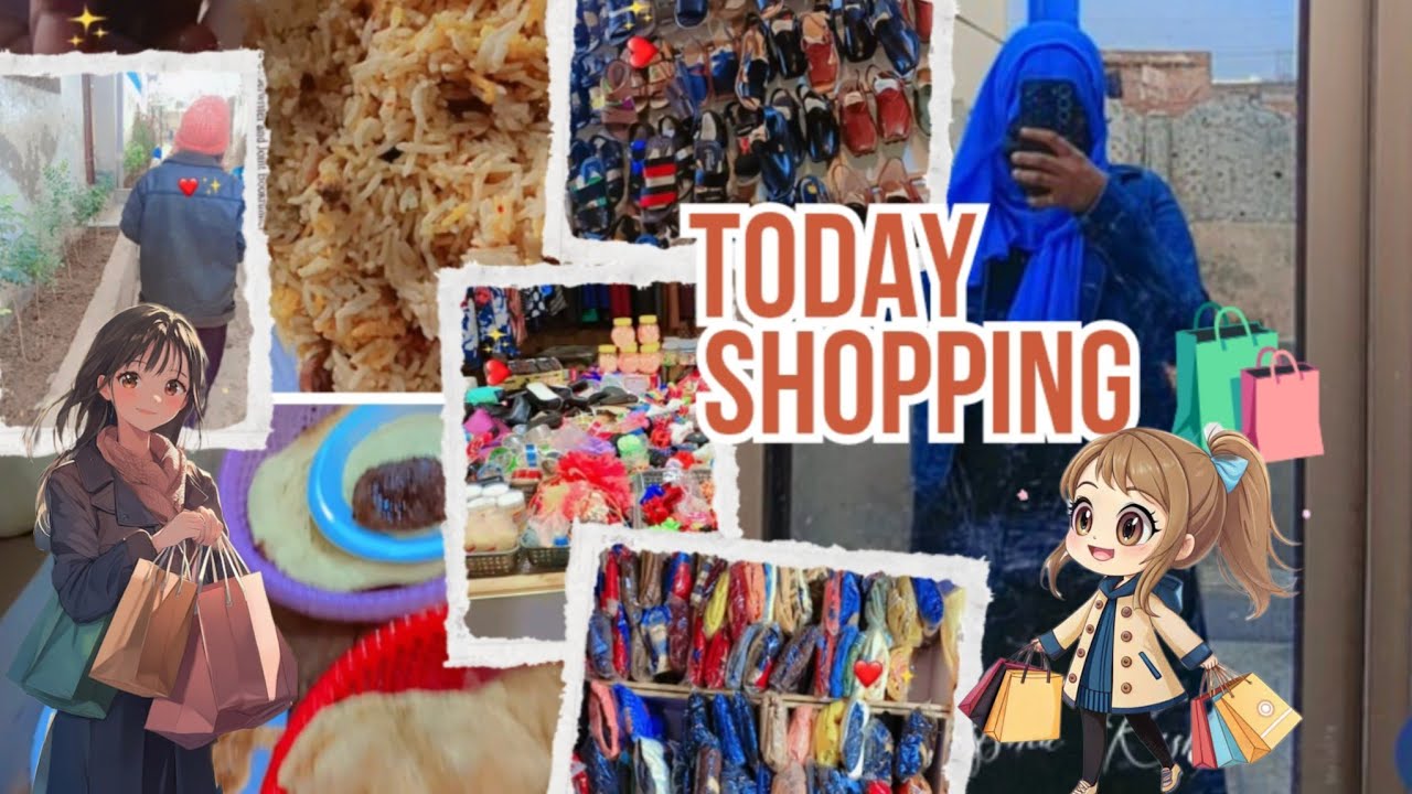 Today Shopping 🛍️😁|| Shopping 🛒🛍️ Done 👍✅||#asmakashif #asmakashifvlog 