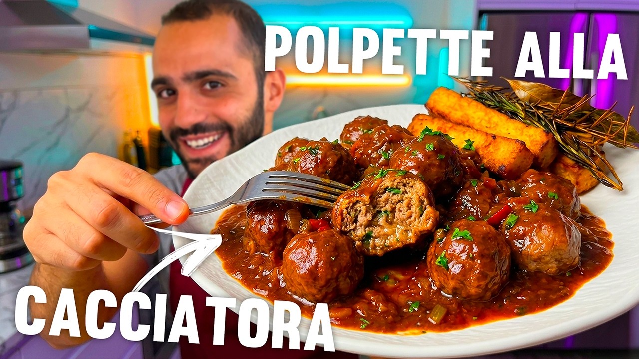 LE MIE POLPETTE ALLA CACCIATORA PERFETTE