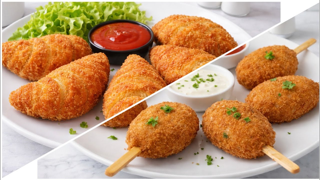 2 Best & Delicious Chicken cheese Snacks Recipes! Easy Evening Snacks Recipes!  Chicken Recipes!