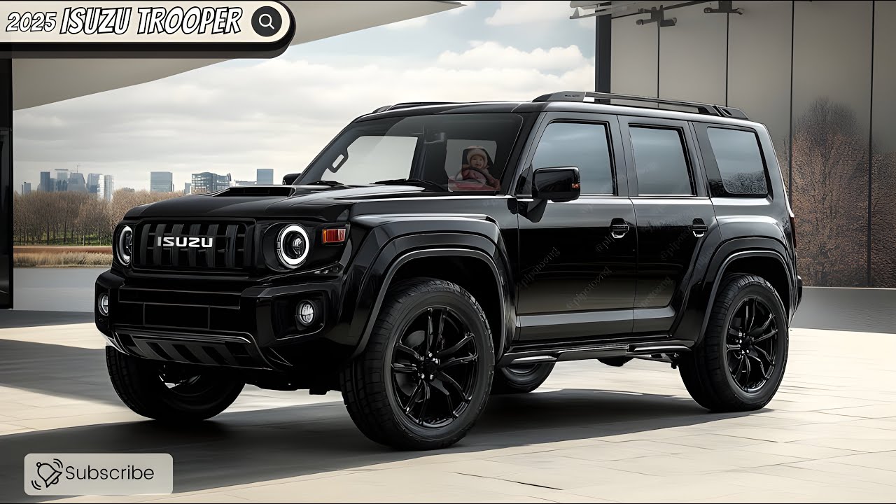 The 2025 Isuzu Trooper &ndash; New Design Revealed!