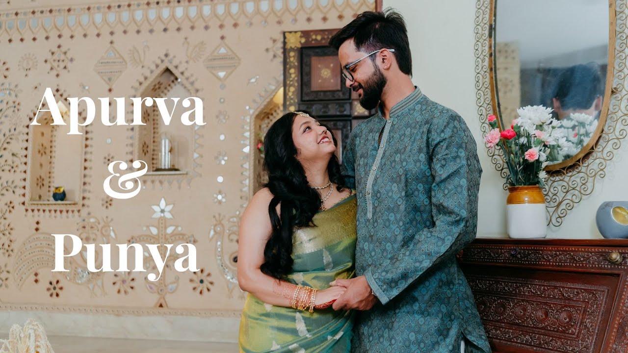 Apurva & Punya | Engagement | Bangalore | Candid Video