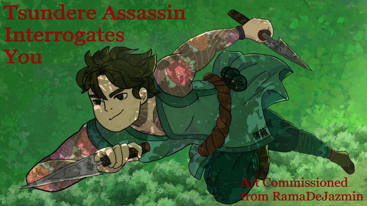 ASMR Roleplay - Tsundere Assassin Interrogates You (M4A) (Feudal Japan)