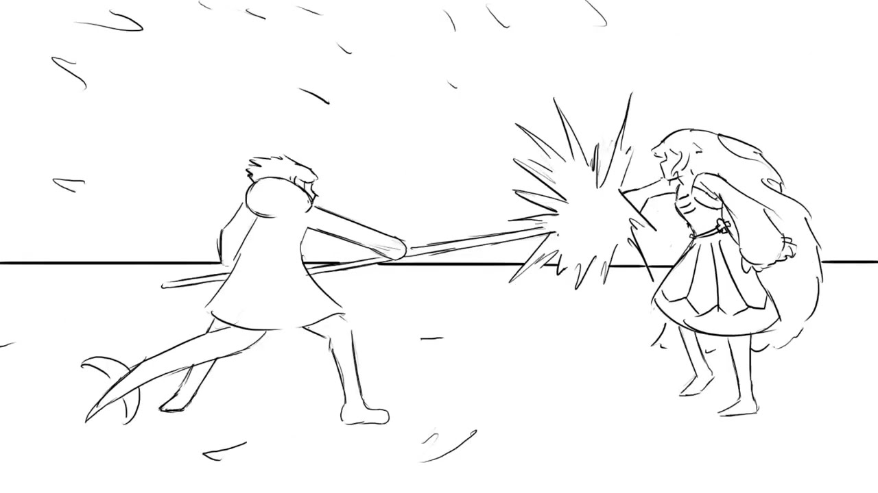 Gawr Gura Vs Anya Melfissa (Holo-Chronicles/Hololive Fan Animation)