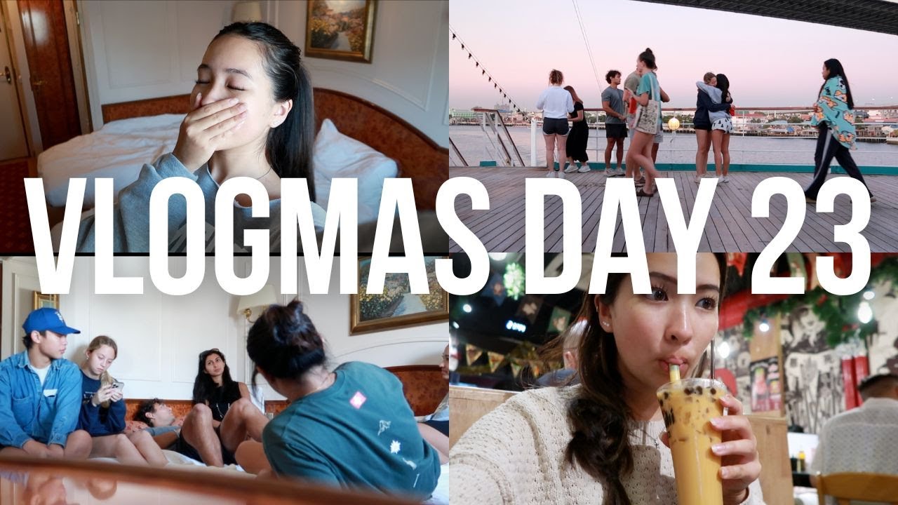 GOODBYE SEMESTER AT SEA *disembarking the ship* | VLOGMAS 2023