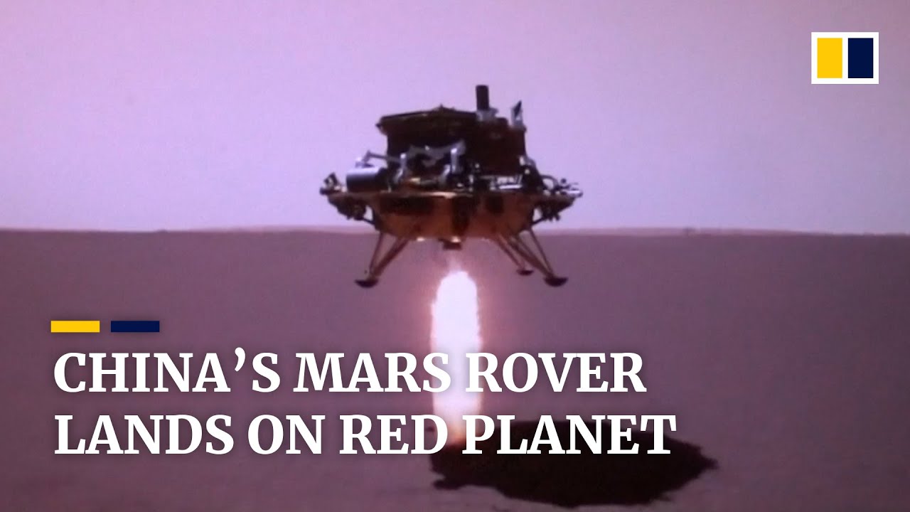China Mars rover Zhu Rong successfully lands on red planet