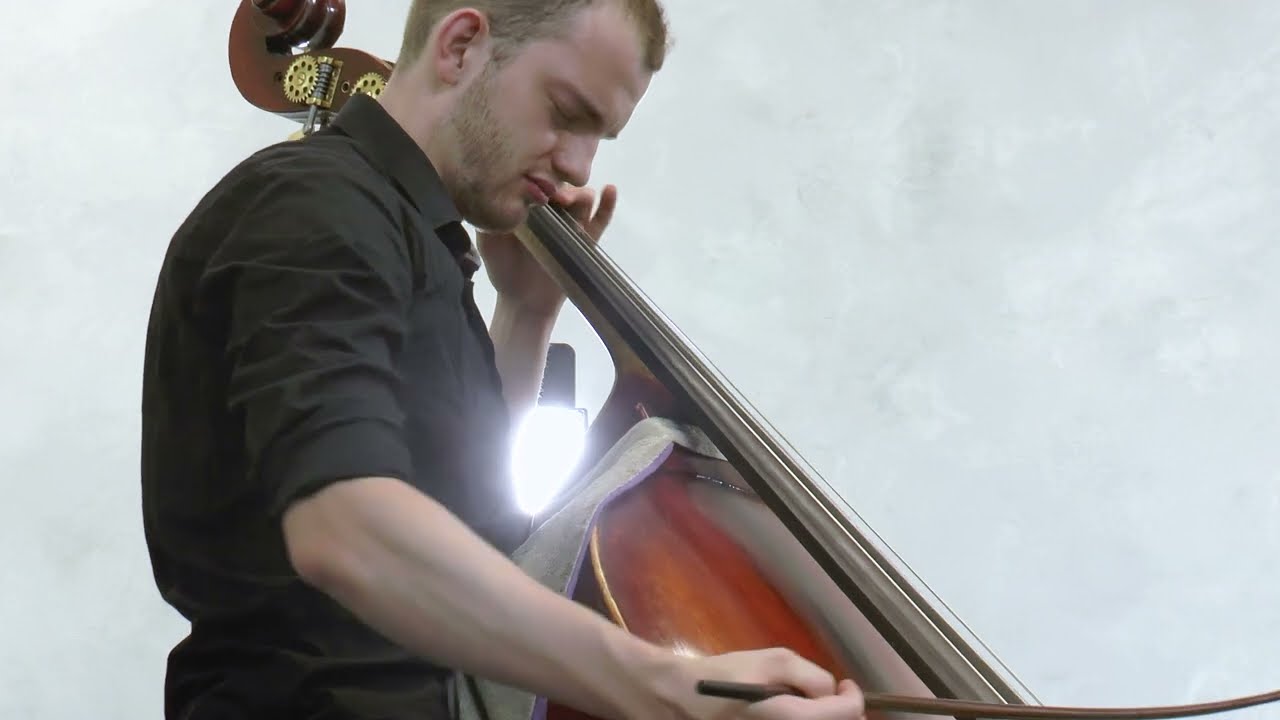 Saint-Saëns Cello Concerto No. 1 (DOUBLEBASS) Arsenii Gazizov, Luiza Kobets