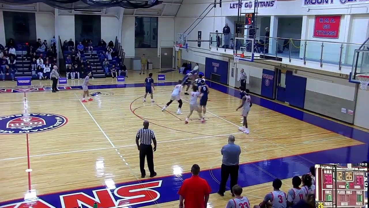 Wilbraham & Monson Boys Prep Basketball highlights vs. St. Andrew's 1-16-26