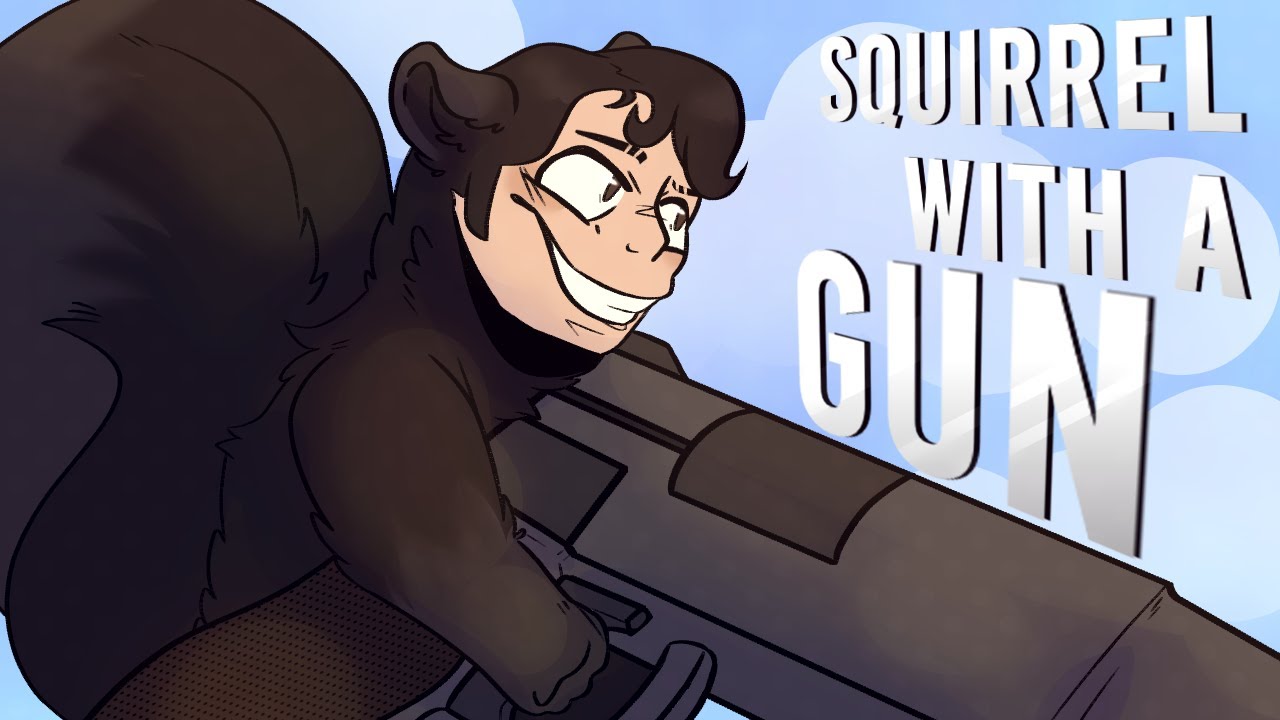 Michael Afton Looks Good As A SQUIRREL WITH A GUN!