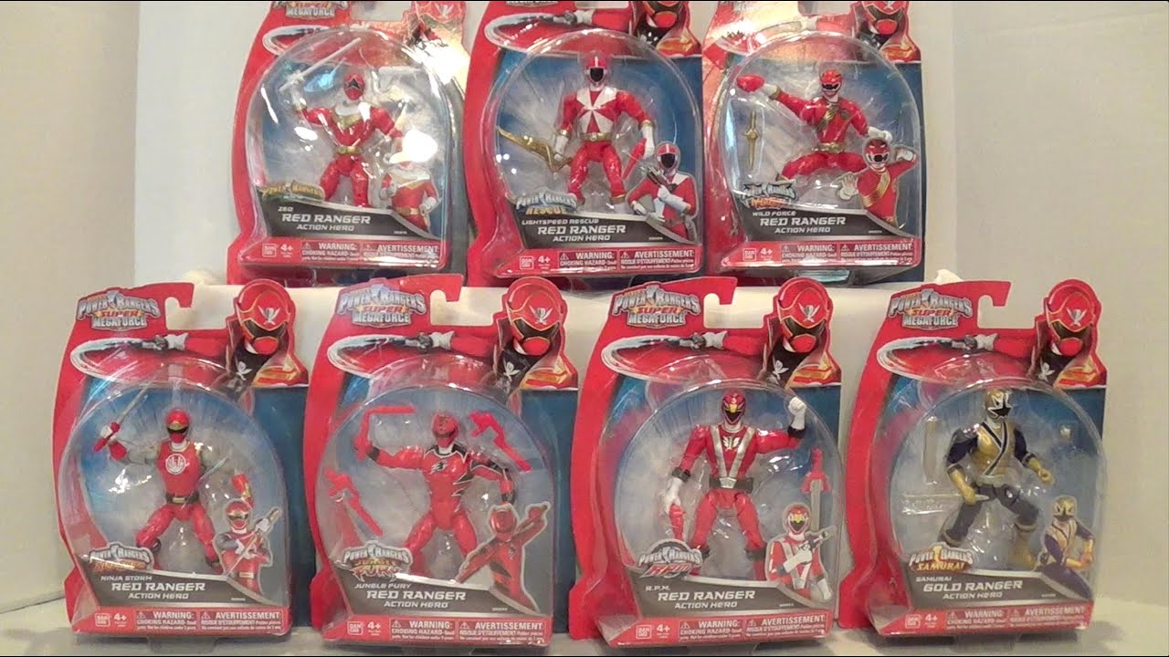 5 Inch Wave 4 Legendary Action Hero Rangers Review [Power Rangers Super Megaforce]
