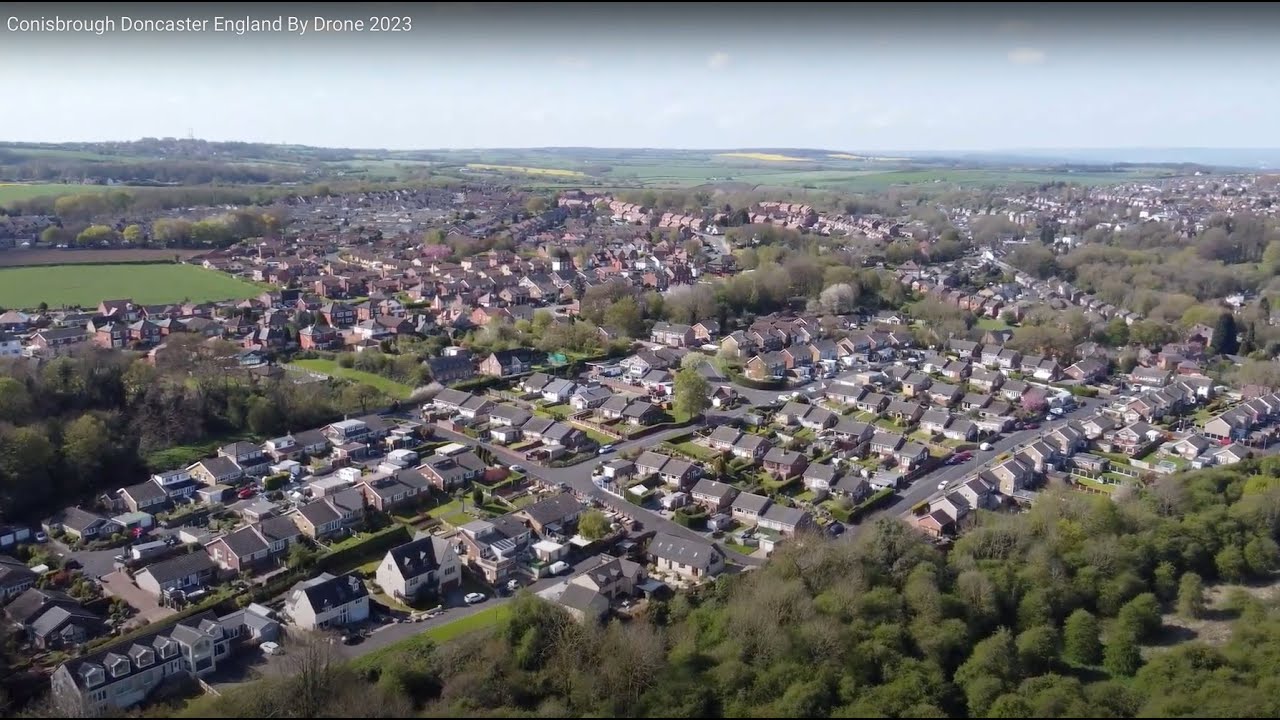 Conisbrough Doncaster England By Drone 2023